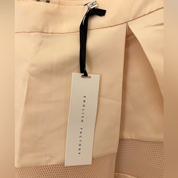 ENGLISH FACTORY VOLUME PLATED SKIRT - Picture 7 of 9